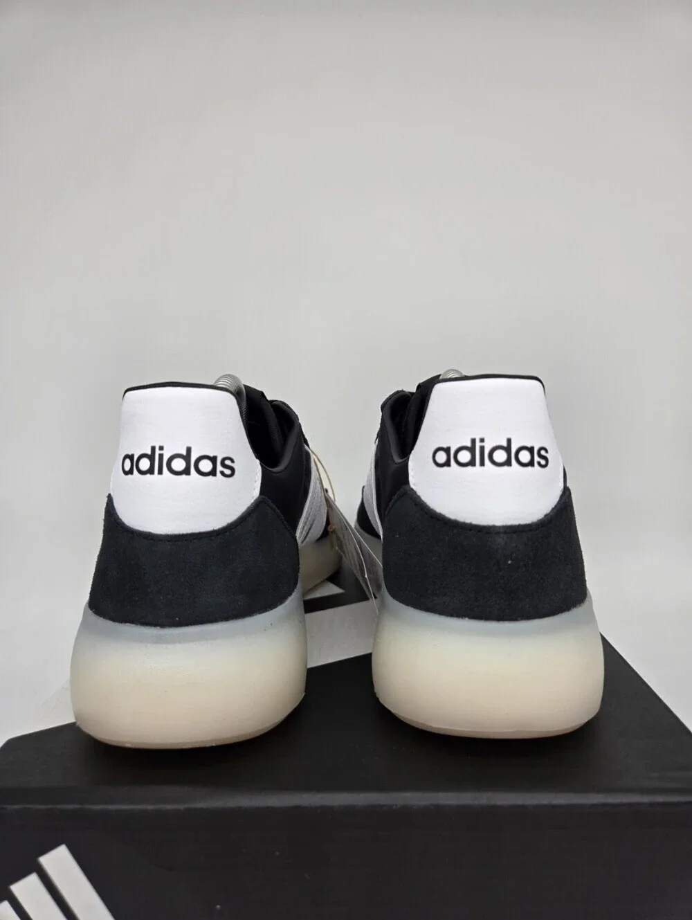 adidas Men's Barreda Decode JI2316 Black White Shoes Size 10.5